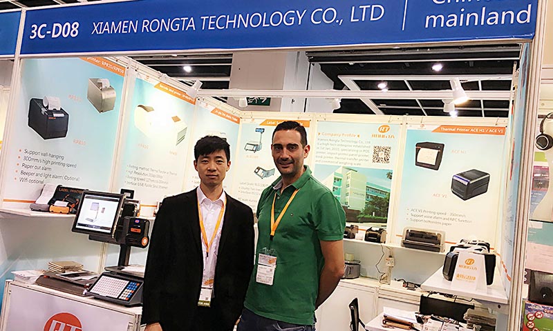 Rongta new products successfully show in 2017 Hongkong Fair