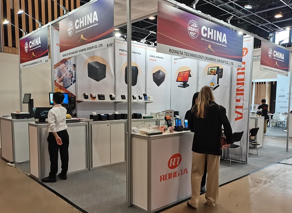 Tecnologia RONGTA surpreende na Paris Retail Week 2024 com linha completa de produtos de varejo